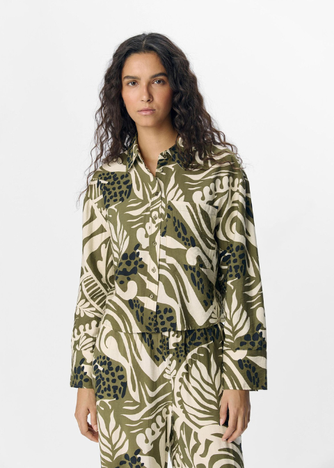 Camisa OBJMELLA estampada
