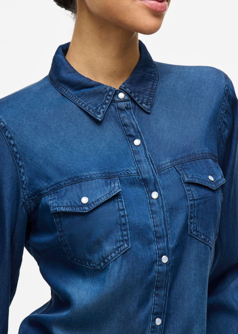 Camisa VIBISTA azul oscuro