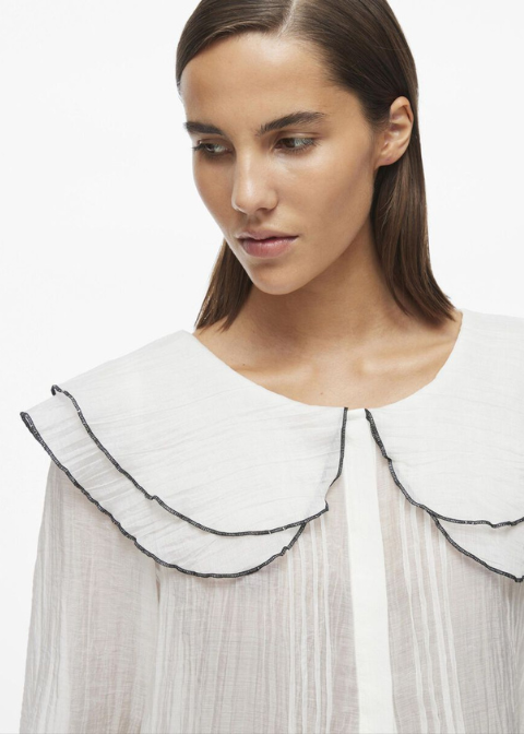 Camisa ROUGE EDIT cuello bebé