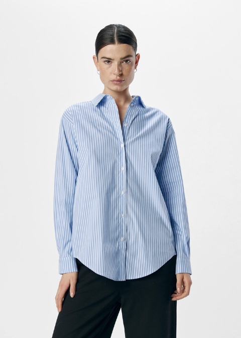 Camisa OBJTUTTA rayas azules