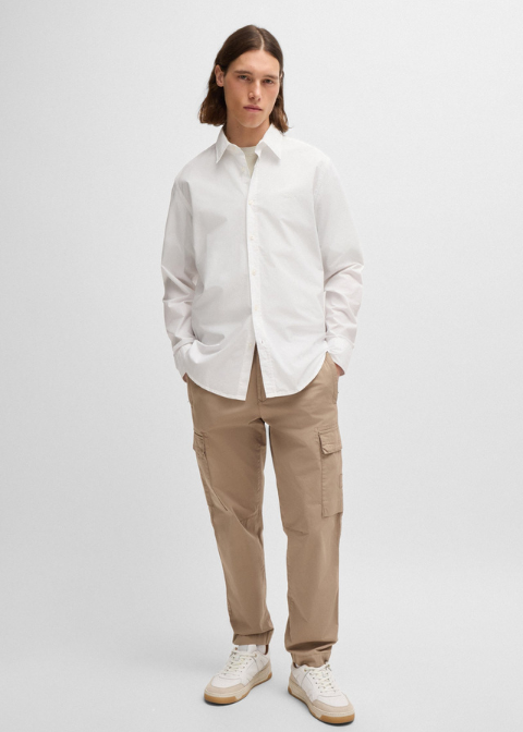 Camisa blanco algodón