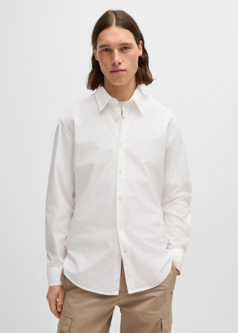 Camisa blanco algodón