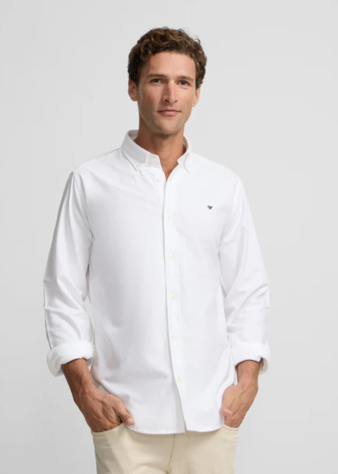 Camisa blanca sport oxford