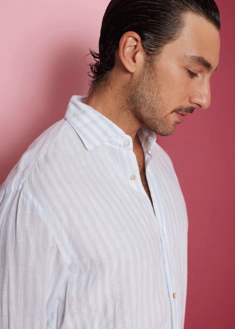 Camisa rayas anchas