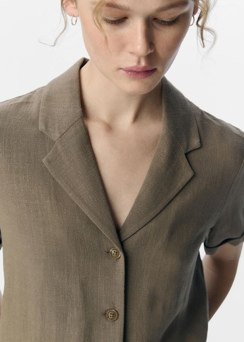 Camisa OBJECT marrón