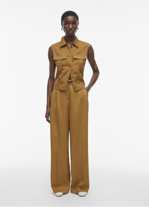 Camisa ROUGE EDIT camel