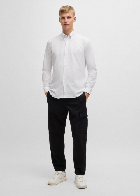 Camisa HUGO BOSS blanca oxford