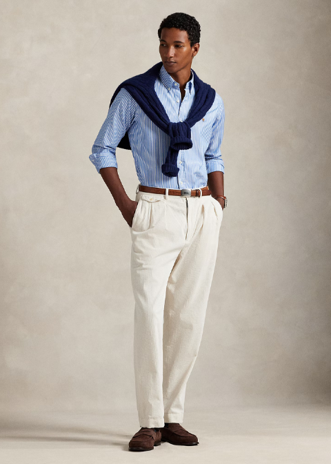 Camisa RALPH LAUREN oxfort elastica