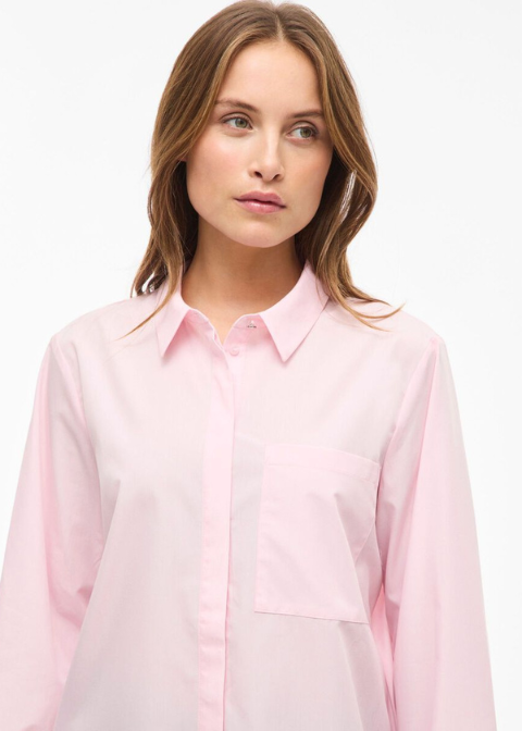 Camisa VILA rosa botones