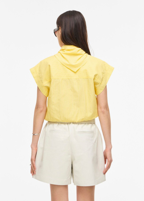 Camisa ROUGE EDIT amarilla rayas lazo