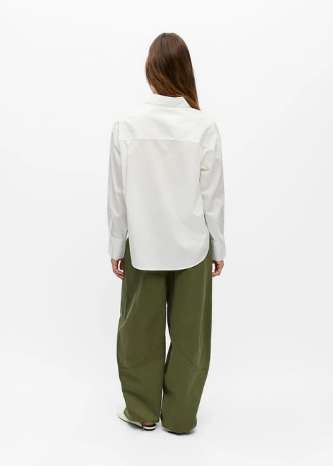 Camisa OBJECT blanca clásica