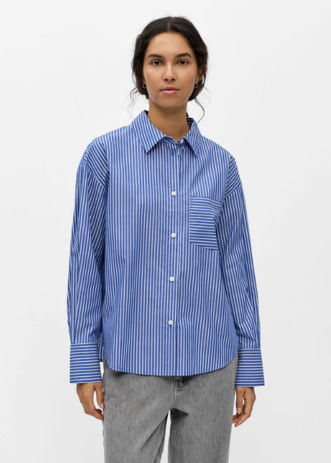 Camisa OBJECTestampado rayas