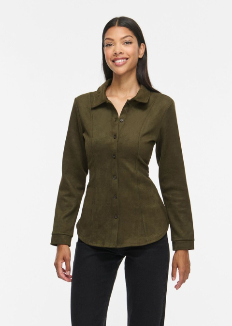 Camisa VILA efecto ante botones