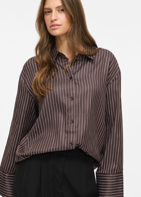 Camisa VILA rayas manga larga