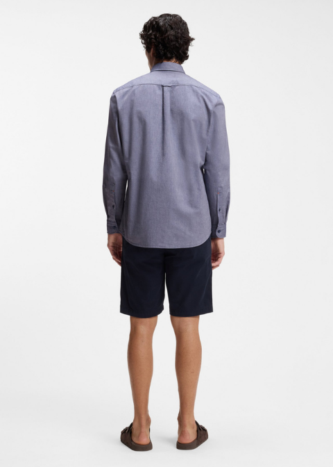 Camisa HUGO BOSS algodón Oxford y logo bordado