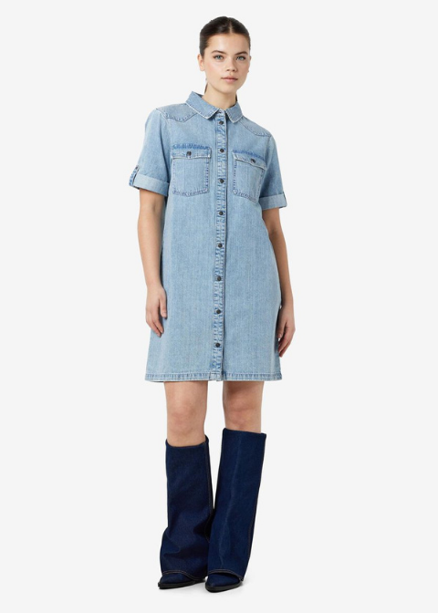 Vestido NMNEW azul  vaquero