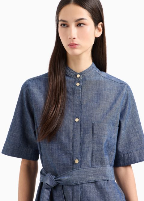 Vestido ARMANI camisero denim