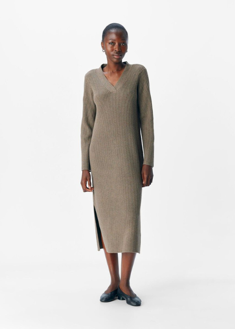 Vestido OBJECT punto canalé