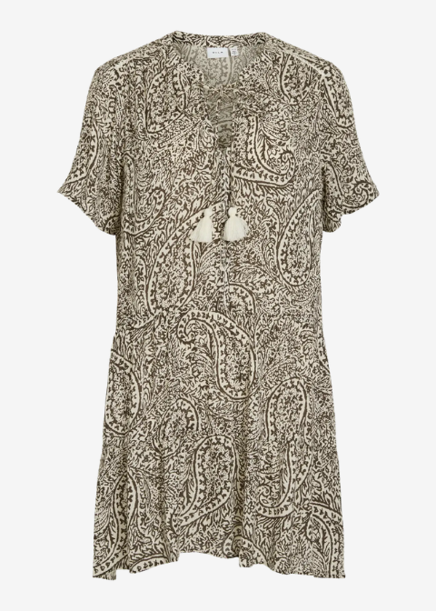 Vestido VILA crudo cachemir