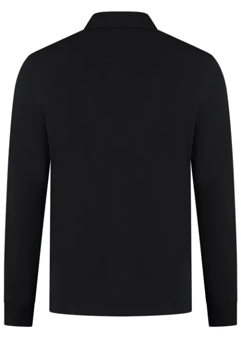 Polo HUGO BOSS negro algodón