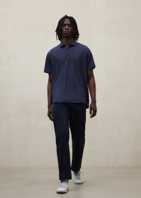 Polo ECOALF azul marino