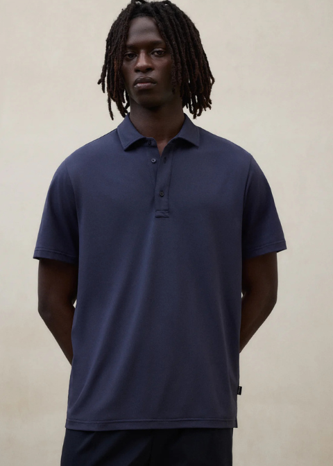 Polo ECOALF azul marino