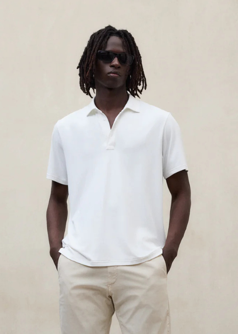 Polo ECOALF blanco