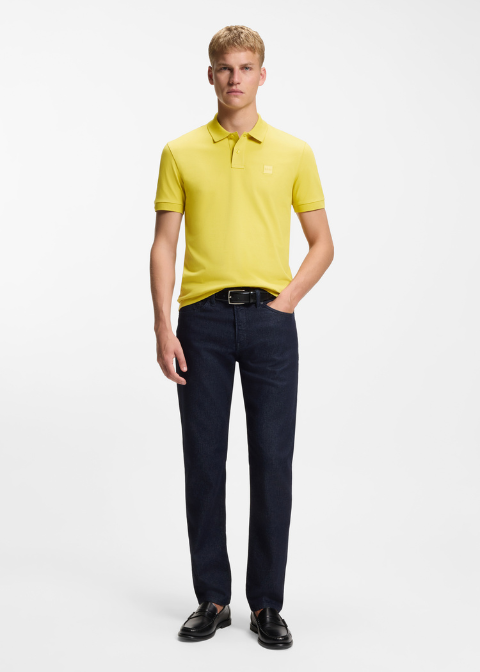 Polo HUGO BOSS amarillo pique