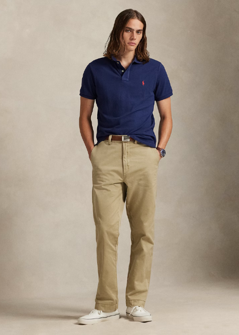 Polo RALPH LAUREN azul marino pique