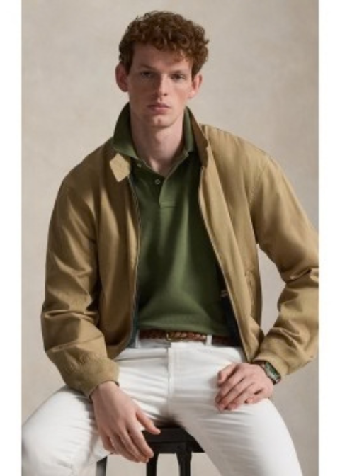 Polo RALPH LAUREN verde musgo pique