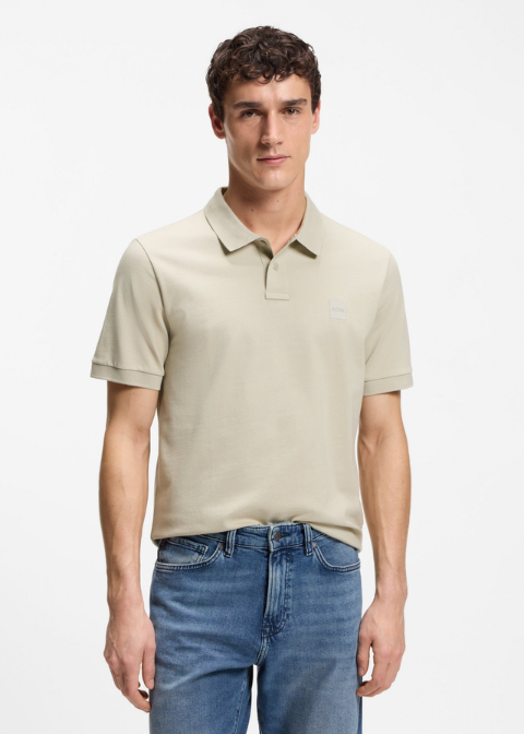 Polo HUGO BOSS beige pique