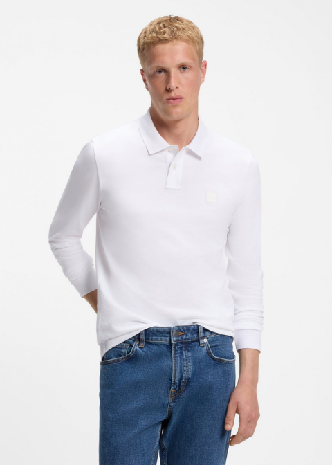 Polo HUGO BOSS elástico logo