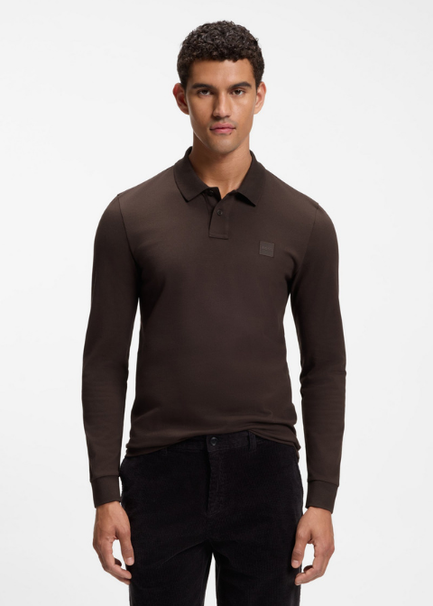 Polo HUGO BOSS elástico logo