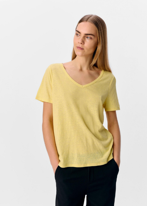 Camiseta OBJECT amarilla