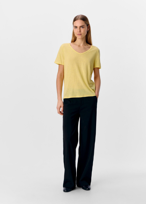 Camiseta OBJECT amarilla