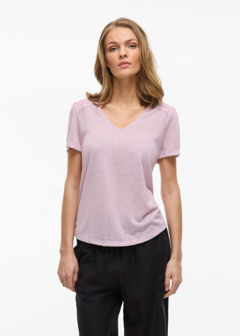 Top VILA malva