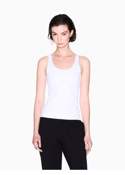 Top ARMANI blanco tirantes