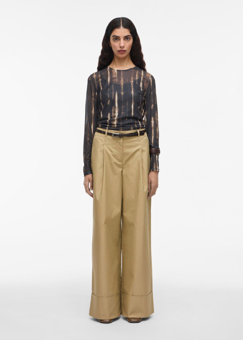 Top ROUGE EDIT negros marrones transparente