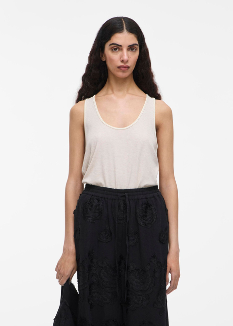 Top ROUGE EDIT beige grisaceo