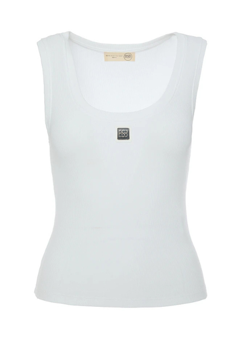 Top BSB blanco tirantes