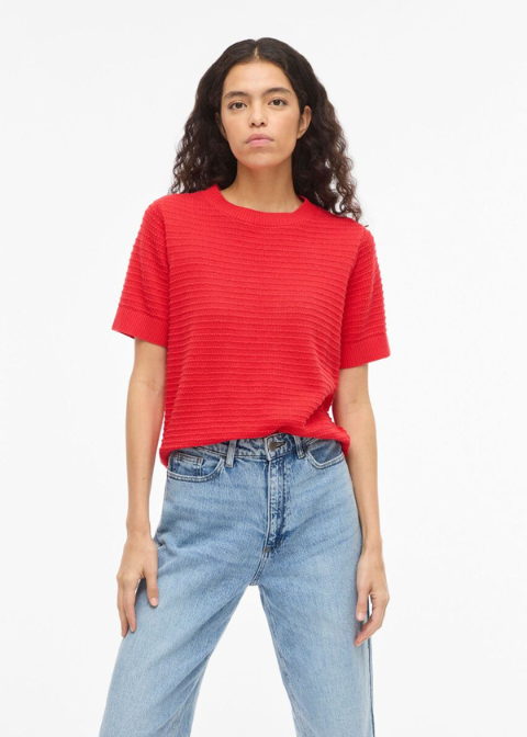 Top VILA coral relieve