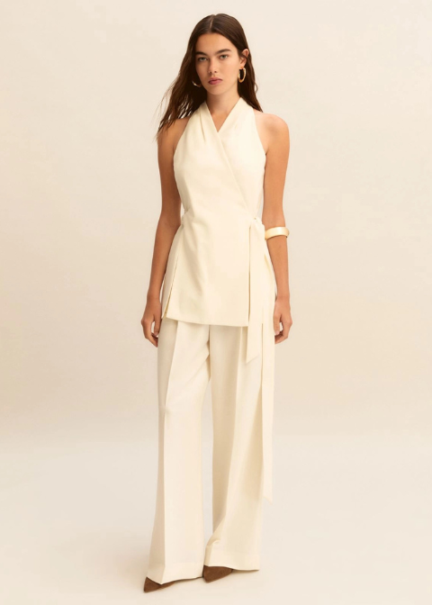 Conjunto EMME MARELLA casaca tirantes+pantalon