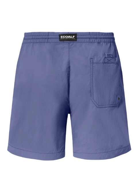 Bañador azul liso
