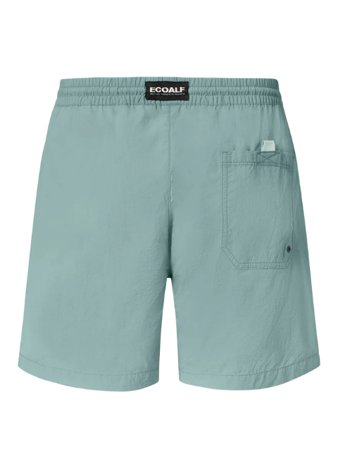 Bañador verde agua liso