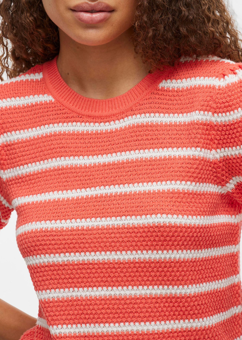 Jersey VILA coral rayas