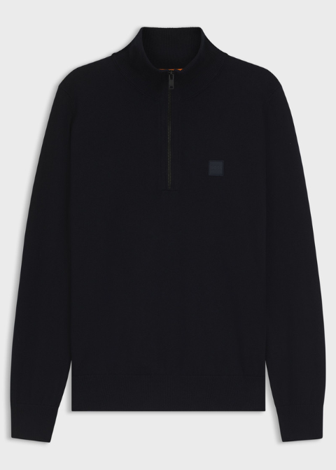 Jersey HUGO BOSS azul marino punto