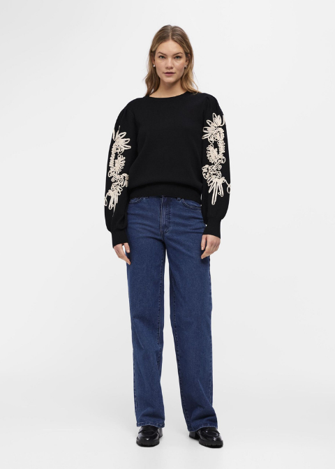 Jersey OBJECT negro detalles