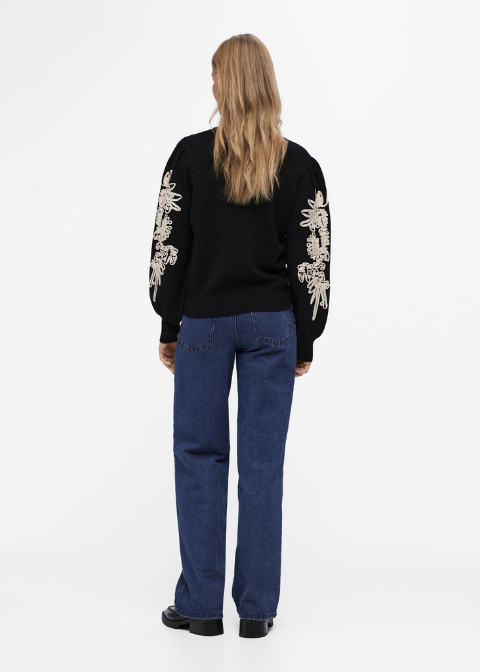 Jersey OBJECT negro detalles