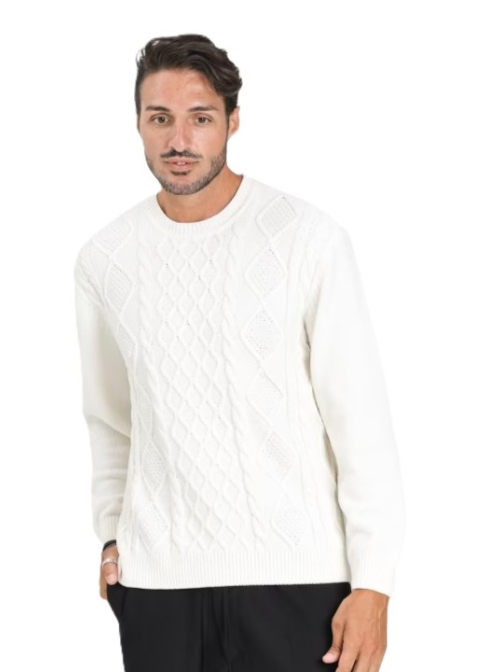 Jersey ARMANI blanco ochos