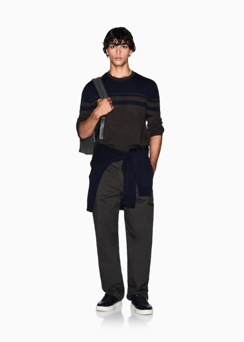 Jersey ARMANI marron chocolate